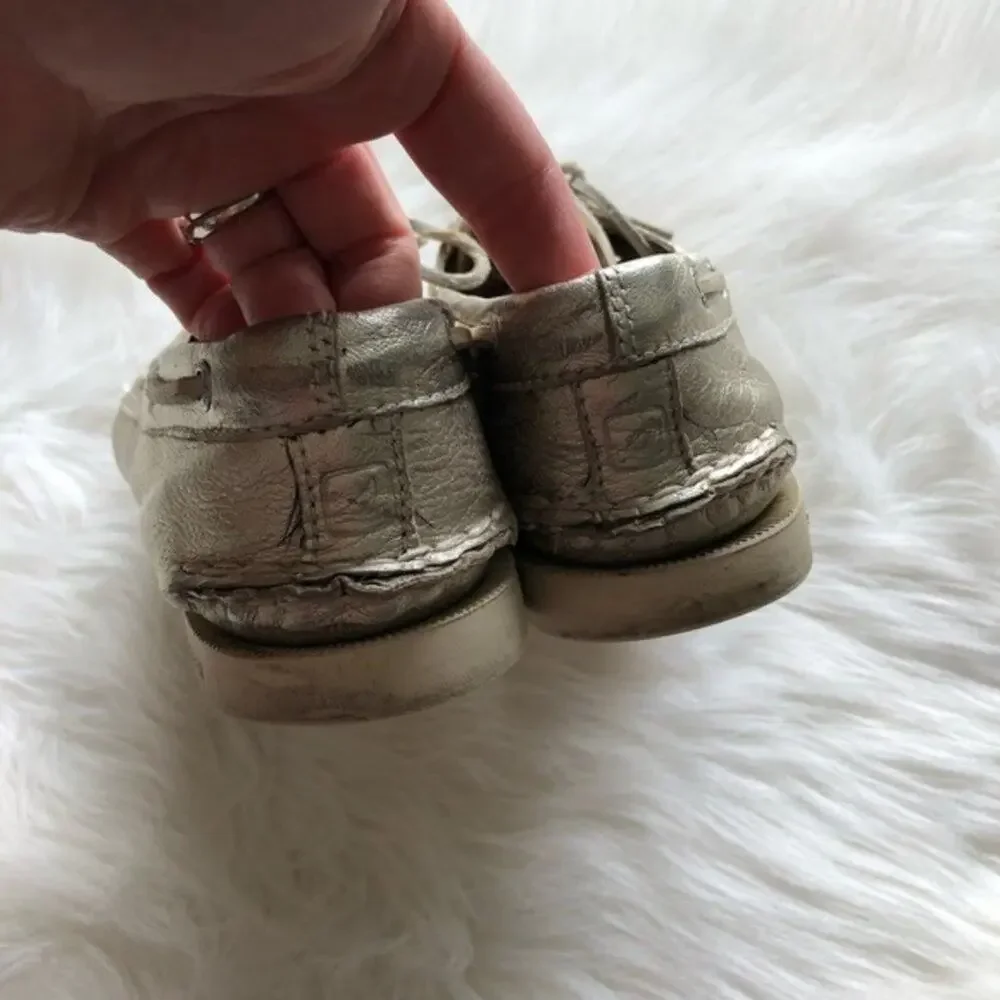 Sperry Top-Sider Gold Boat Shoes